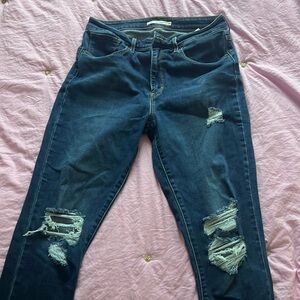 Levi high rise skinny